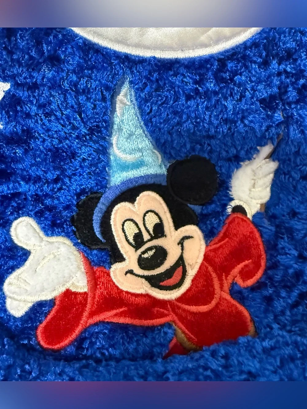 Disney Parks Mickey Mouse Fantasia Hat Sorcerer Wizard Plush Ears Size YOUTH